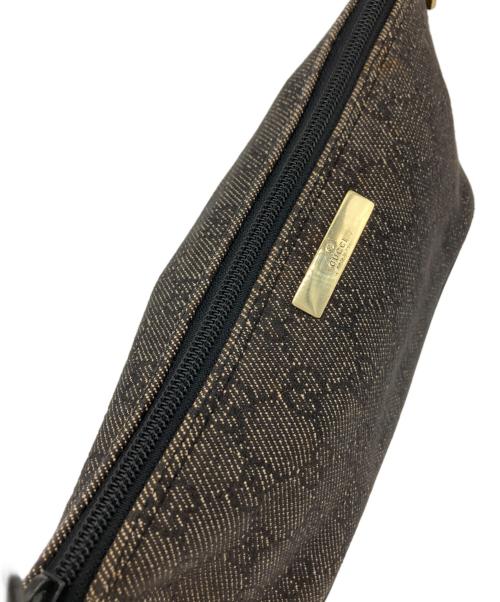 GUCCI（グッチ）GUCCI (グッチ) アクセサリーポーチ ブラックの古着・服飾アイテム