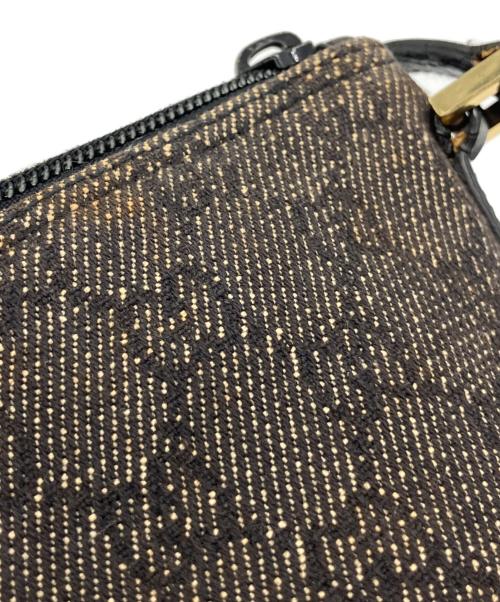 GUCCI（グッチ）GUCCI (グッチ) アクセサリーポーチ ブラックの古着・服飾アイテム