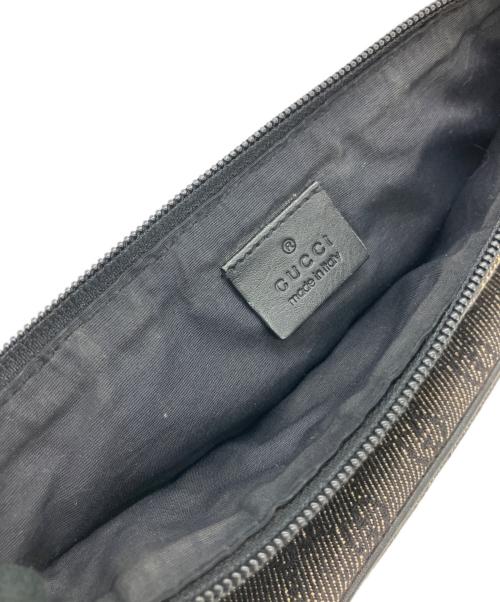 GUCCI（グッチ）GUCCI (グッチ) アクセサリーポーチ ブラックの古着・服飾アイテム