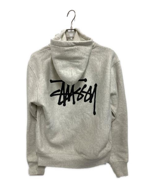 stussy（ステューシー）stussy (ステューシー) ヘビーウェイトプルパーカー オフホワイト サイズ:Sの古着・服飾アイテム