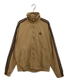 adidas（アディダス）の古着「ウーブン ファイヤーバード トラックトップ」｜ブラウン