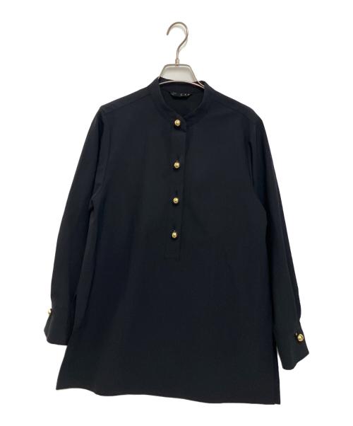 C.S.G（シーエスジー）C.S.G (シーエスジー) 長袖ブラウス ブラック サイズ:Freeの古着・服飾アイテム