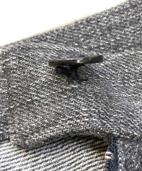 tricot COMME des GARCONS（トリココムデギャルソン）tricot COMME des GARCONS (トリココムデギャルソン) デニム切替ロングスカート グレー サイズ:Mの古着・服飾アイテム