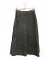 tricot COMME des GARCONS (トリココムデギャルソン) デニム切替ロングスカート グレー サイズ:M：10000円