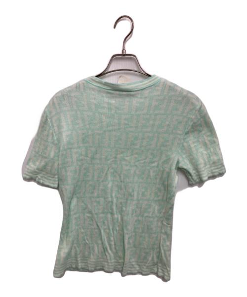 FENDI（フェンディ）FENDI (フェンディ) ニット 黄緑 サイズ:Lの古着・服飾アイテム