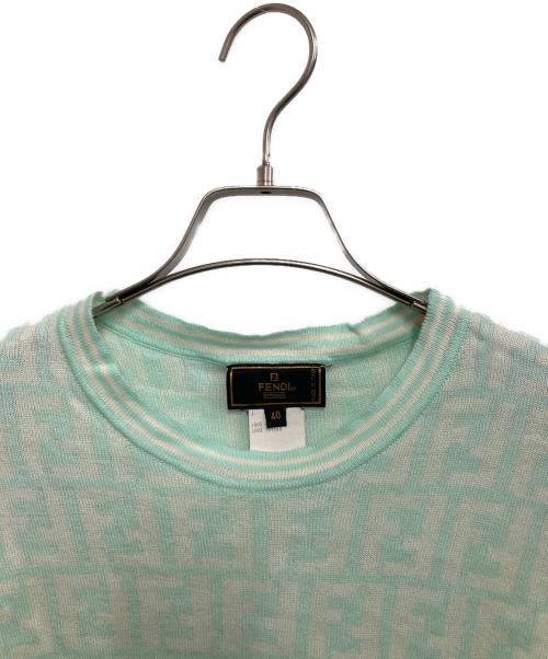 FENDI（フェンディ）FENDI (フェンディ) ニット 黄緑 サイズ:Lの古着・服飾アイテム