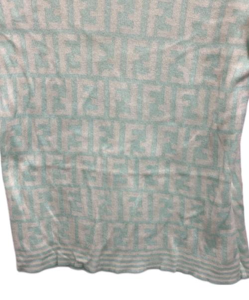 FENDI（フェンディ）FENDI (フェンディ) ニット 黄緑 サイズ:Lの古着・服飾アイテム