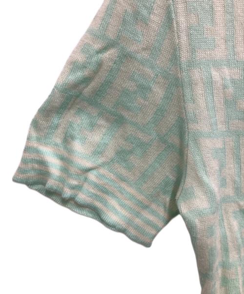 FENDI（フェンディ）FENDI (フェンディ) ニット 黄緑 サイズ:Lの古着・服飾アイテム