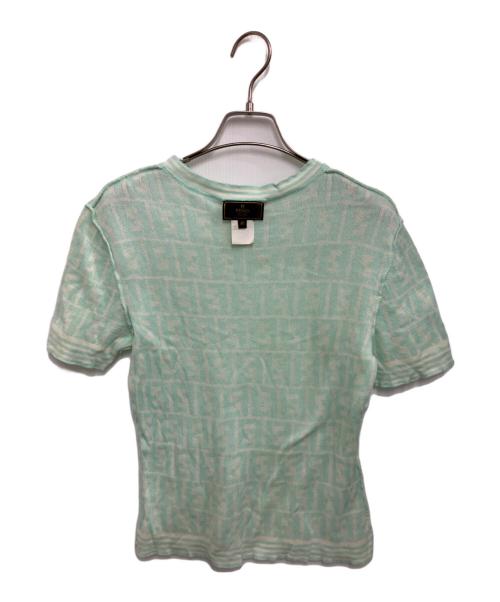 FENDI（フェンディ）FENDI (フェンディ) ニット 黄緑 サイズ:Lの古着・服飾アイテム