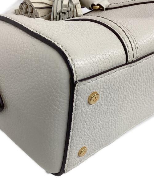 TORY BURCH（トリーバーチ）TORY BURCH (トリーバーチ) 3WAYバッグ ホワイトの古着・服飾アイテム