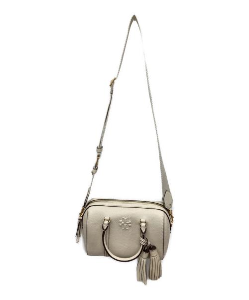 TORY BURCH（トリーバーチ）TORY BURCH (トリーバーチ) 3WAYバッグ ホワイトの古着・服飾アイテム