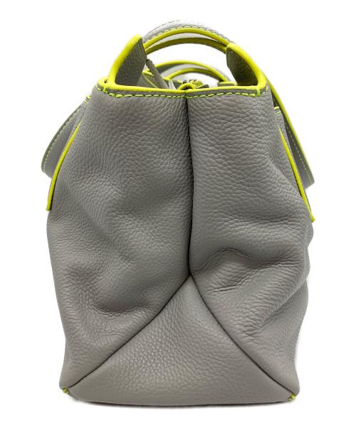 MARC JACOBS（マークジェイコブス）MARC JACOBS (マークジェイコブス) トートバッグ グレー×イエロー 未使用品の古着・服飾アイテム