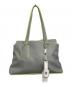 MARC JACOBS (マークジェイコブス) トートバッグ グレー×イエロー 未使用品：13000円