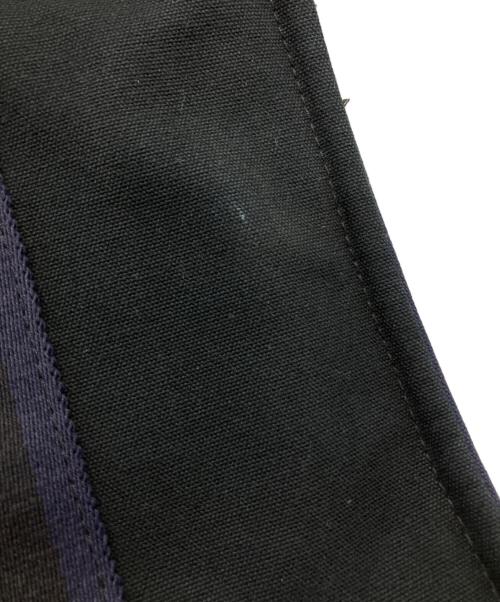 HERMES（エルメス）HERMES (エルメス) トートバッグ ブラック×ネイビーの古着・服飾アイテム