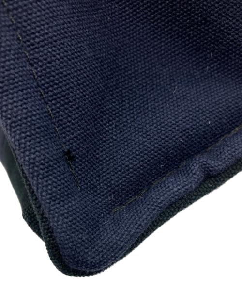 HERMES（エルメス）HERMES (エルメス) トートバッグ ブラック×ネイビーの古着・服飾アイテム