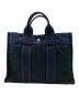 HERMES（エルメス）の古着「トートバッグ」｜ブラック×ネイビー