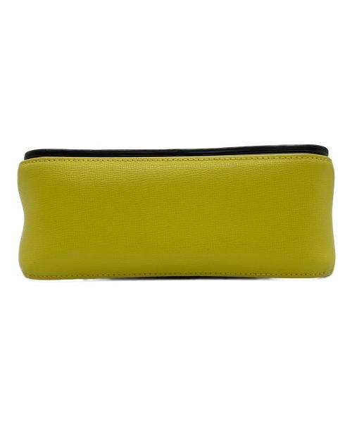 LONGCHAMP（ロンシャン）LONGCHAMP (ロンシャン) ショルダーバッグ ブラック×グレー×イエローの古着・服飾アイテム
