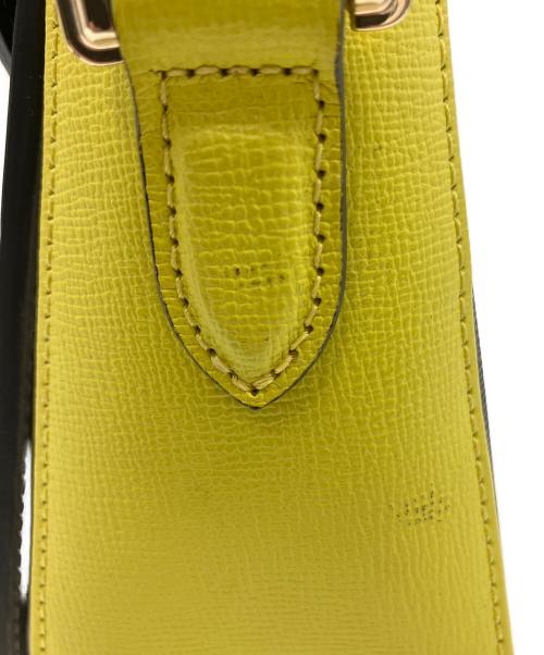LONGCHAMP（ロンシャン）LONGCHAMP (ロンシャン) ショルダーバッグ ブラック×グレー×イエローの古着・服飾アイテム