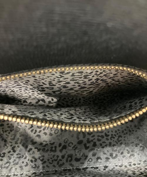 LONGCHAMP（ロンシャン）LONGCHAMP (ロンシャン) ショルダーバッグ ブラック×グレー×イエローの古着・服飾アイテム