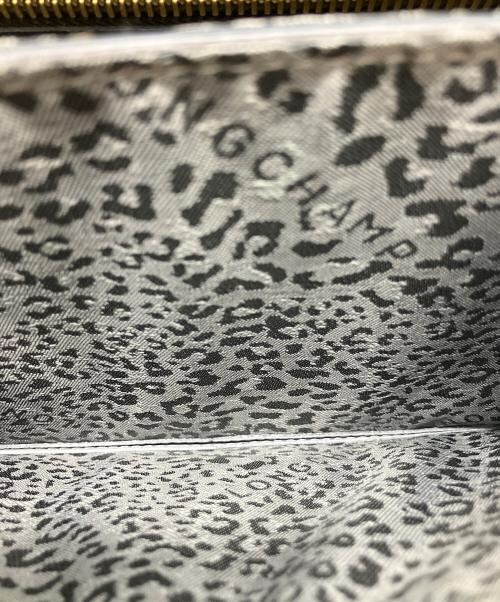 LONGCHAMP（ロンシャン）LONGCHAMP (ロンシャン) ショルダーバッグ ブラック×グレー×イエローの古着・服飾アイテム