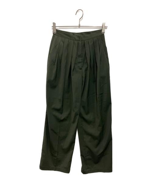 Bibiy.（ビビィ）Bibiy. (ビビィ) スラックス カーキ サイズ:Mの古着・服飾アイテム