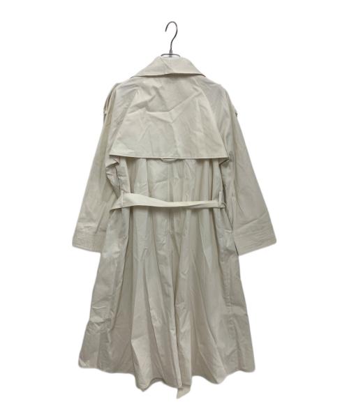 anuans（アニュアンス）anuans (アニュアンス) ボリュームショールカラーコート アイボリー サイズ:Freeの古着・服飾アイテム