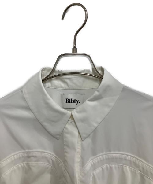 Bibiy.（ビビィ）Bibiy. (ビビィ) 長袖ワンピース ホワイト サイズ:Freeの古着・服飾アイテム