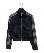 adidasアディダス）の古着「デニム トラックトップ」｜ブラック
