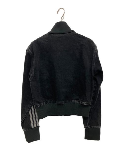adidas（アディダス）adidas (アディダス) デニム トラックトップ ブラック サイズ:XSの古着・服飾アイテム