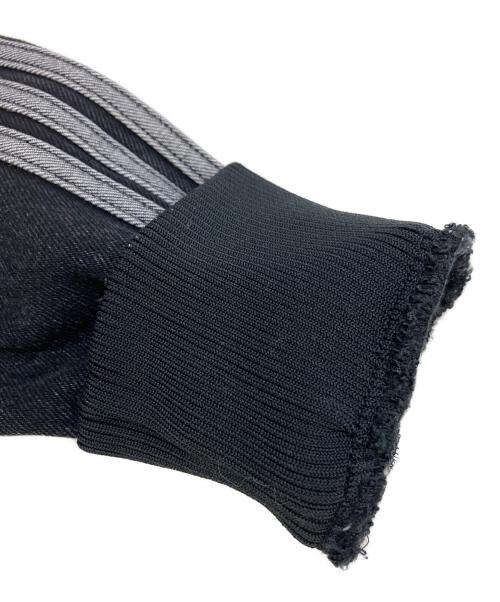 adidas（アディダス）adidas (アディダス) デニム トラックトップ ブラック サイズ:XSの古着・服飾アイテム