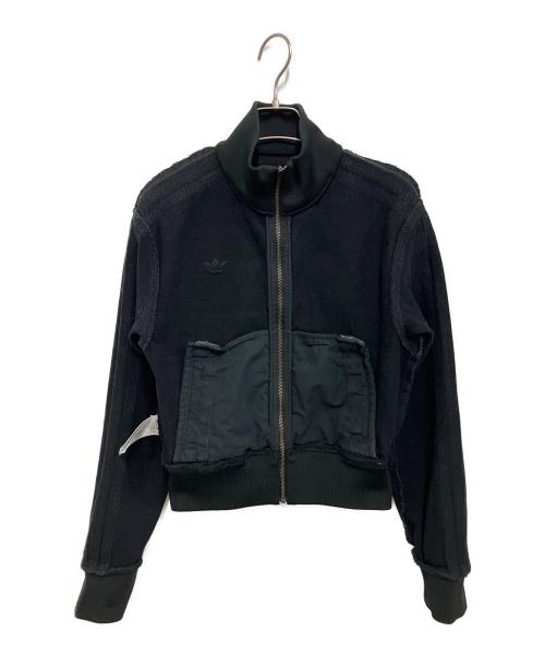 adidas（アディダス）adidas (アディダス) デニム トラックトップ ブラック サイズ:XSの古着・服飾アイテム