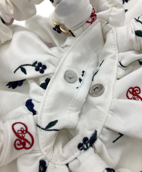 Bibiy.（ビビィ）Bibiy. (ビビィ) ハンドバッグ ホワイトの古着・服飾アイテム