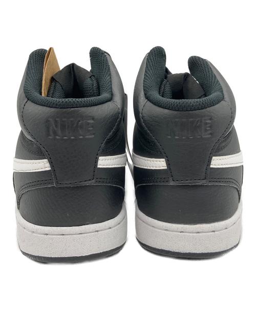 NIKE（ナイキ）NIKE (ナイキ) コート ビジョン MID ネクスト ネイチャー ブラック×ホワイト サイズ:25.5 未使用品の古着・服飾アイテム