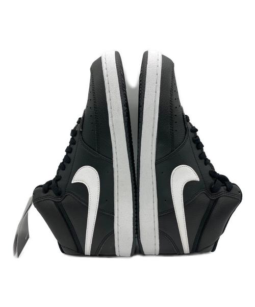 NIKE（ナイキ）NIKE (ナイキ) コート ビジョン MID ネクスト ネイチャー ブラック×ホワイト サイズ:25.5 未使用品の古着・服飾アイテム