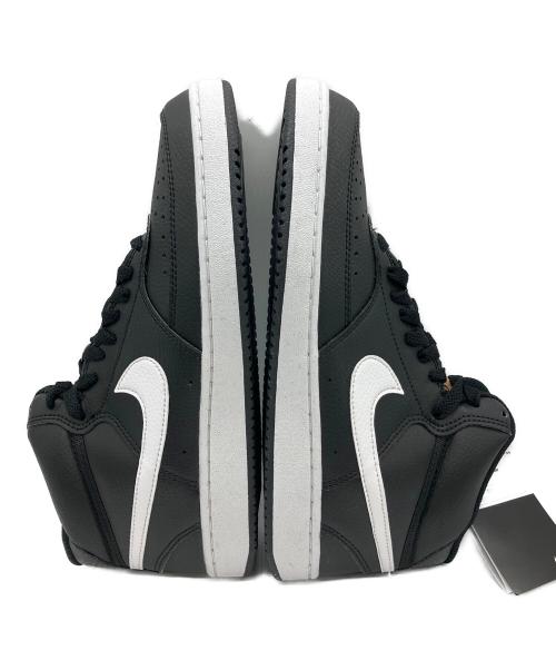 NIKE（ナイキ）NIKE (ナイキ) コート ビジョン MID ネクスト ネイチャー ブラック×ホワイト サイズ:25.5 未使用品の古着・服飾アイテム
