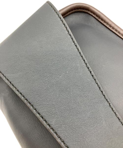 COACH（コーチ）COACH (コーチ) ボディーバッグ ネイビー×ブラウンの古着・服飾アイテム