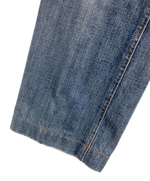 DOLCE & GABBANA（ドルチェ＆ガッバーナ）DOLCE & GABBANA (ドルチェ＆ガッバーナ) シンチバックデニムパンツ ブルー サイズ:Mの古着・服飾アイテム