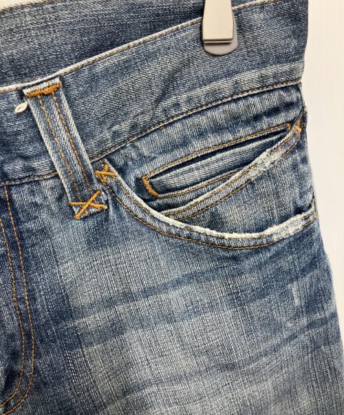 DOLCE & GABBANA（ドルチェ＆ガッバーナ）DOLCE & GABBANA (ドルチェ＆ガッバーナ) シンチバックデニムパンツ ブルー サイズ:Mの古着・服飾アイテム