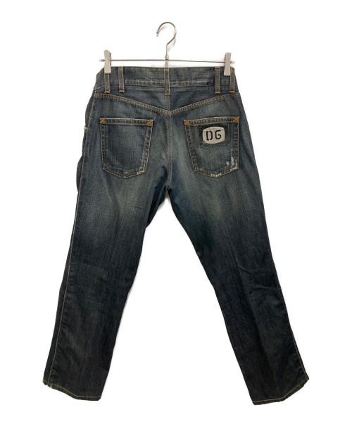 DOLCE & GABBANA（ドルチェ＆ガッバーナ）DOLCE & GABBANA (ドルチェ＆ガッバーナ) デニムパンツ ネイビー サイズ:Lの古着・服飾アイテム