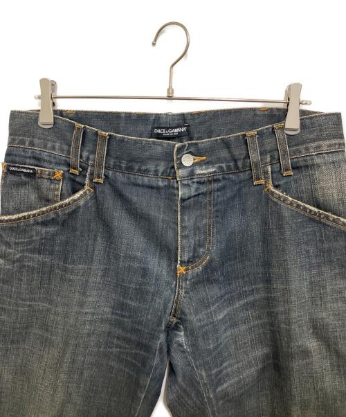 DOLCE & GABBANA（ドルチェ＆ガッバーナ）DOLCE & GABBANA (ドルチェ＆ガッバーナ) デニムパンツ ネイビー サイズ:Lの古着・服飾アイテム