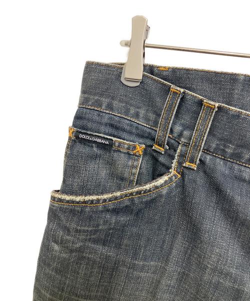 DOLCE & GABBANA（ドルチェ＆ガッバーナ）DOLCE & GABBANA (ドルチェ＆ガッバーナ) デニムパンツ ネイビー サイズ:Lの古着・服飾アイテム