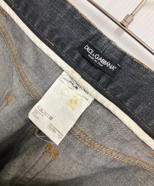 DOLCE & GABBANA（ドルチェ＆ガッバーナ）DOLCE & GABBANA (ドルチェ＆ガッバーナ) デニムパンツ ネイビー サイズ:Lの古着・服飾アイテム