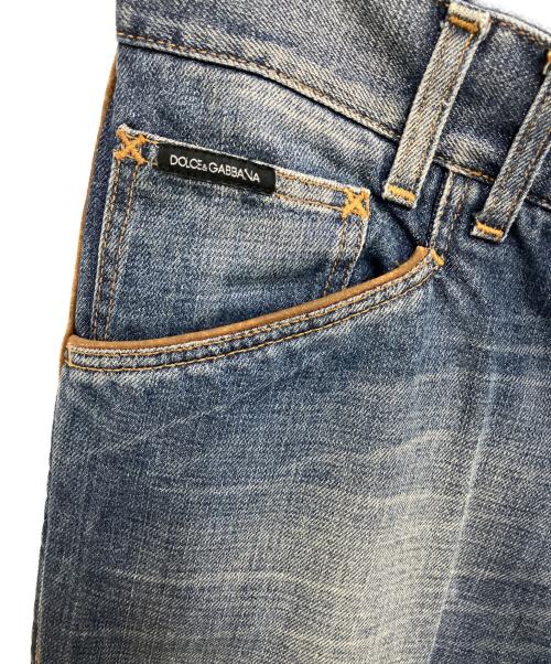 DOLCE & GABBANA（ドルチェ＆ガッバーナ）DOLCE & GABBANA (ドルチェ＆ガッバーナ) デニムパンツ ブルー サイズ:XLの古着・服飾アイテム