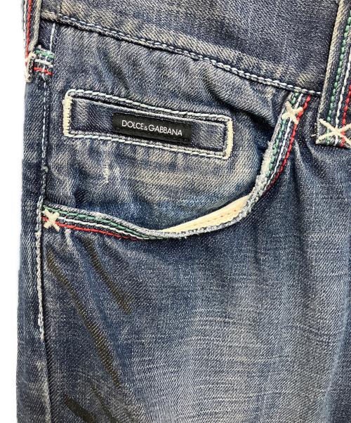 DOLCE & GABBANA（ドルチェ＆ガッバーナ）DOLCE & GABBANA (ドルチェ＆ガッバーナ) デニムパンツ ブルー サイズ:Lの古着・服飾アイテム