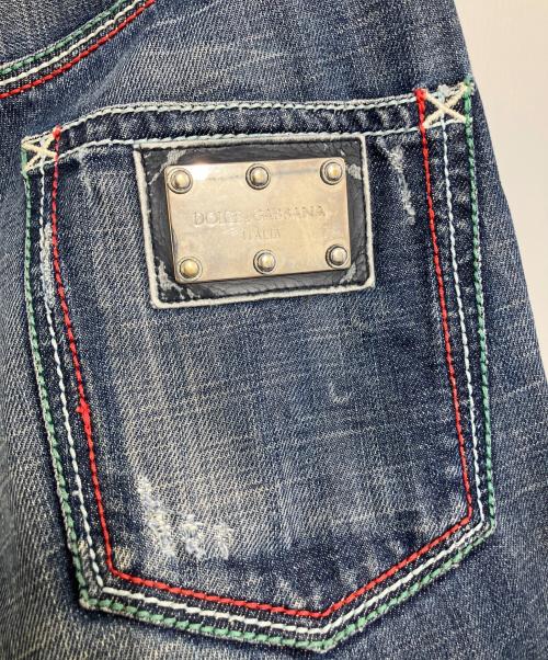 DOLCE & GABBANA（ドルチェ＆ガッバーナ）DOLCE & GABBANA (ドルチェ＆ガッバーナ) デニムパンツ ブルー サイズ:Lの古着・服飾アイテム