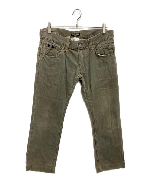 DOLCE & GABBANA（ドルチェ＆ガッバーナ）DOLCE & GABBANA (ドルチェ＆ガッバーナ) デニムパンツ グレー サイズ:Mの古着・服飾アイテム