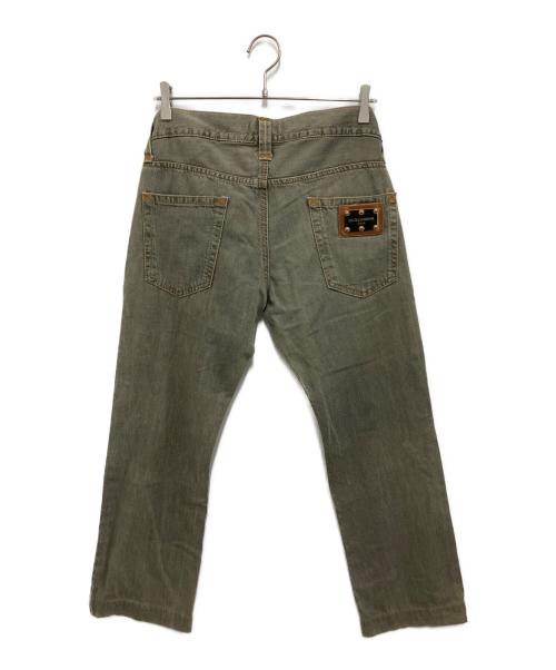 DOLCE & GABBANA（ドルチェ＆ガッバーナ）DOLCE & GABBANA (ドルチェ＆ガッバーナ) デニムパンツ グレー サイズ:Mの古着・服飾アイテム