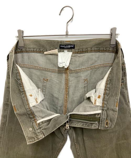 DOLCE & GABBANA（ドルチェ＆ガッバーナ）DOLCE & GABBANA (ドルチェ＆ガッバーナ) デニムパンツ グレー サイズ:Mの古着・服飾アイテム
