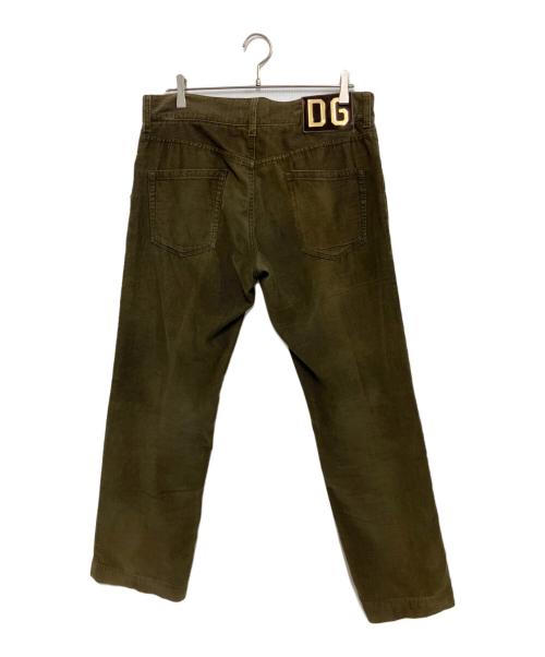DOLCE & GABBANA（ドルチェ＆ガッバーナ）DOLCE & GABBANA (ドルチェ＆ガッバーナ) コーデュロイパンツ カーキ サイズ:Lの古着・服飾アイテム