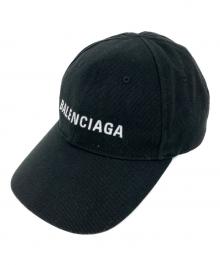 BALENCIAGA（バレンシアガ）の古着「ロゴキャップ」｜ブラック